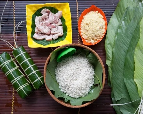 Nguyên liệu làm bánh Tét