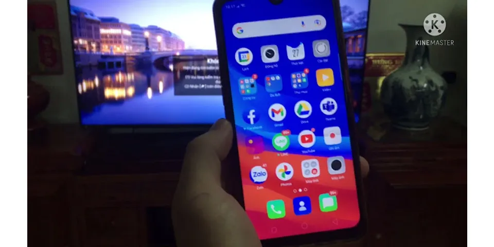 Bắt Screen Mirroring trên điện thoại Samsung