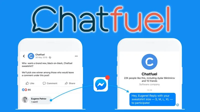 Công cụ tạo chatbot Chatfuel