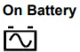 on battery