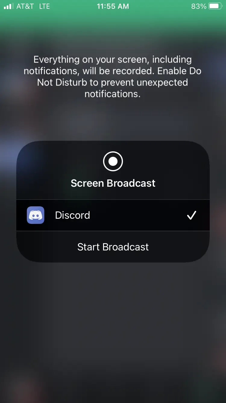 Cách chia sẻ màn hình di động trên Discord