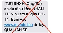 Cảnh giác tin nhắn lạ nhận hỗ trợ từ quỹ bảo hiểm thất nghiệp