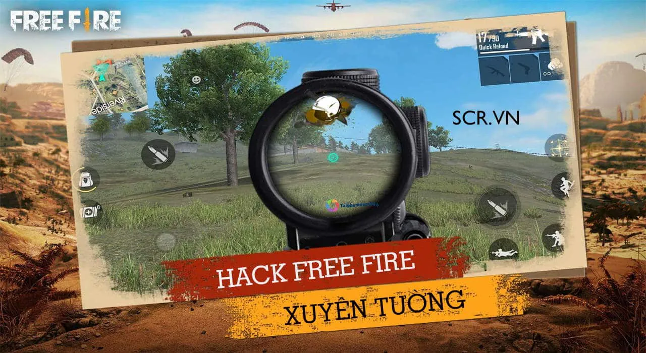 Hack Free Fire OB33, Menu FFH4X Tiếng Việt, Chạy Nhanh Như Xe Đua, Đạn Chùm, Tốc Biến, Headshot 100% 28