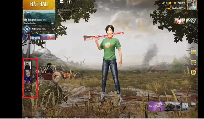 Cách đứng chung trong PUBG Mobile