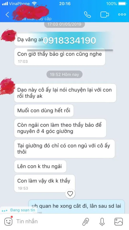 Chàng trai chia tay đã lâu nhờ bùa yêu thầy pá vi mà người yêu đã nói chuyện lại