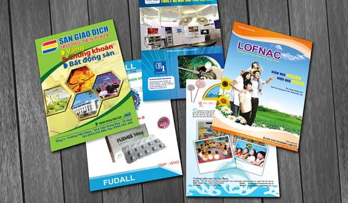 Cuốn Catalog giúp khái quát nội dung và những mặt nổi bật của sản phẩm