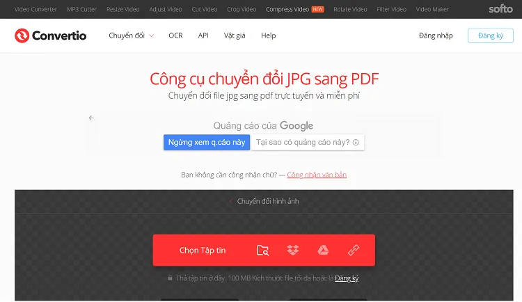 chuyển ảnh sang PDF