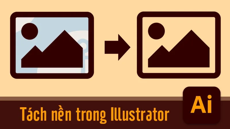 3 cách xóa background, tách nền trong Adobe Illustrator (AI) 