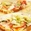 Bày trí ra đĩa là có ngay món pizza bánh mì gối thơm ngon, bổ dưỡng.