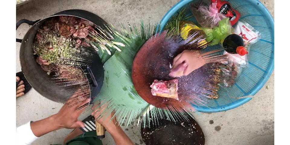 Cách nấu thịt giả cầy Nghệ An