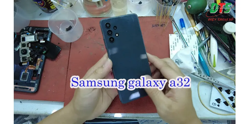 Cách quay màn hình Samsung A32
