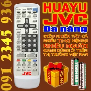 Điều khiển JVC ĐA NĂNG HUAYU RM-530F cho Tivi CRT