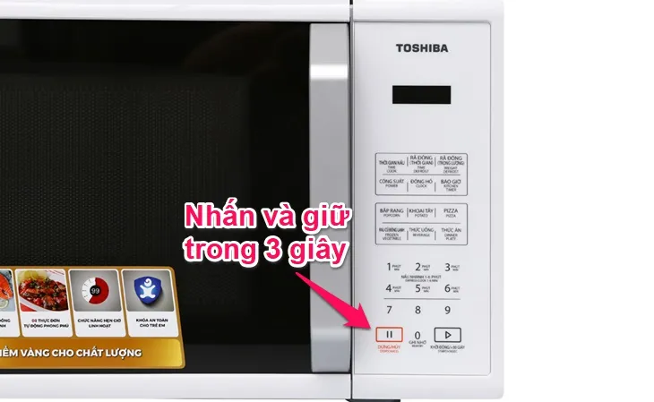 Chức năng khóa bảng điều khiển