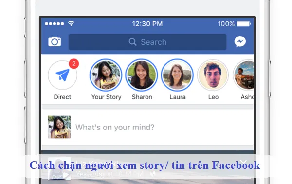 cach chan nguoi xem story tren facebook