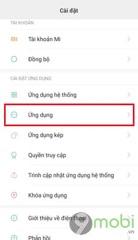 tat ung dung chay ngam tren android