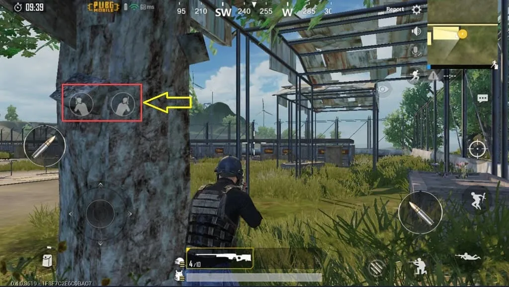 Sforum - Trang thông tin công nghệ mới nhất xuat-hien-nghieng-trai-phai-trong-pubg Setting PUBG Mobile chuẩn nhất cho người mới 