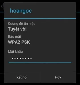 ket noi wifi tren dien thoai samsung oppo htc zenfone