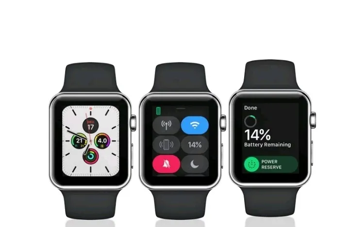 Bạn có thể kiểm tra thời lượng pin trực tiếp tại Apple Watch