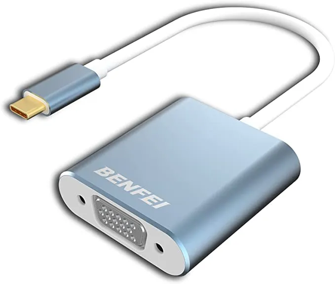 BENFEI Thunderbolt 3 (USB Type C) to VGA Adapter