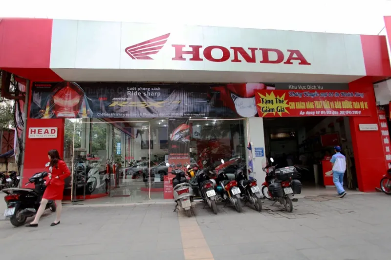 Cửa hàng Honda tại Hà Nội -Cửa hàng Honda Mùa Xuân