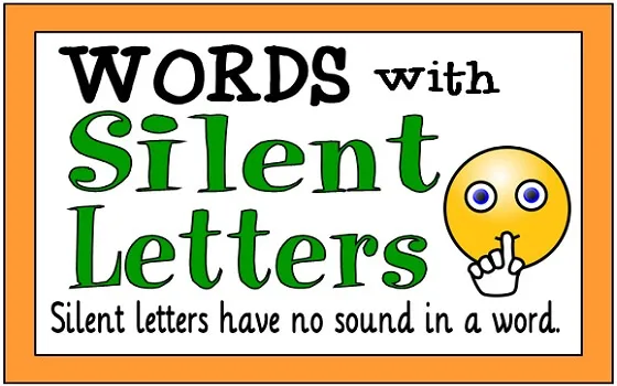 silent letter-Các chữ cái im lặng trong tiếng Anh từ A đến Z và ...