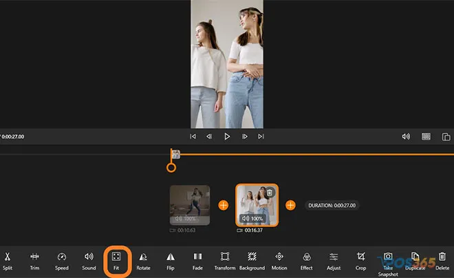 Edit video tik tok bằng máy tính