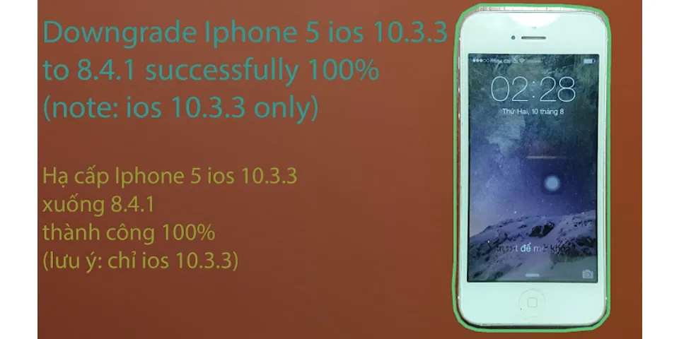 iOS 10.3 3 cho iPhone 5s