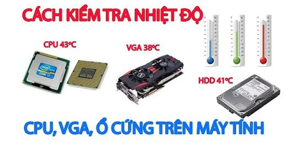 Kiểm tra nhiệt độ CPU AMD