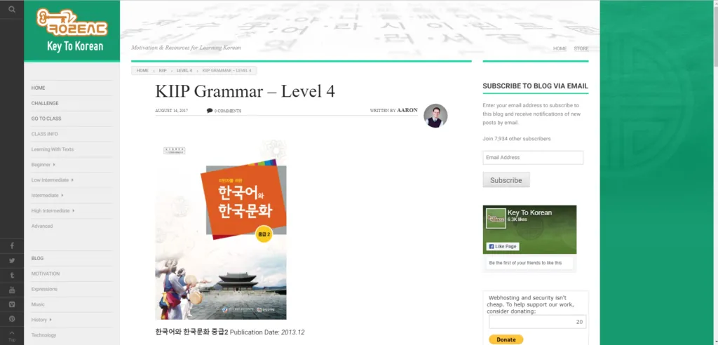 Làm bài tập tiếng Hàn online