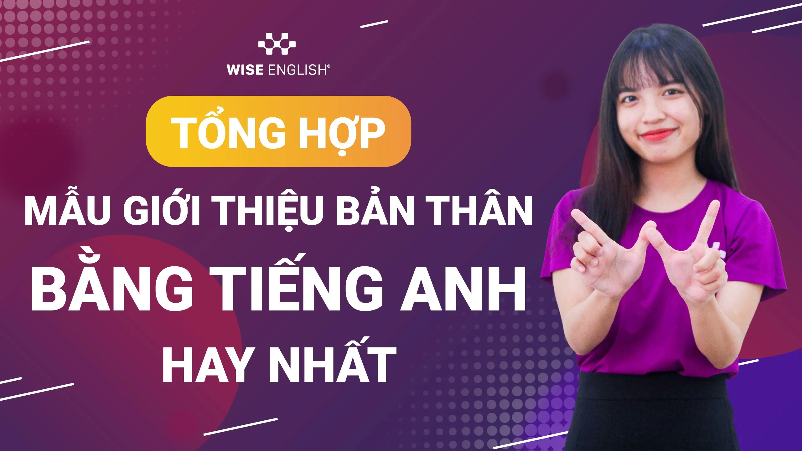 giới thiệu bản thân bằng tiếng anh