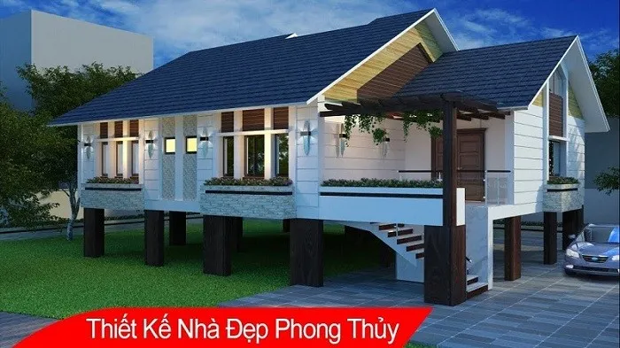 22+ Mẫu thiết kế nhà sàn bê tông Rẻ - Đẹp và chi phí Thiết kế - Xây dựng 