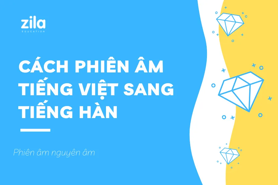 Phát âm tiếng Hàn bằng tiếng Việt