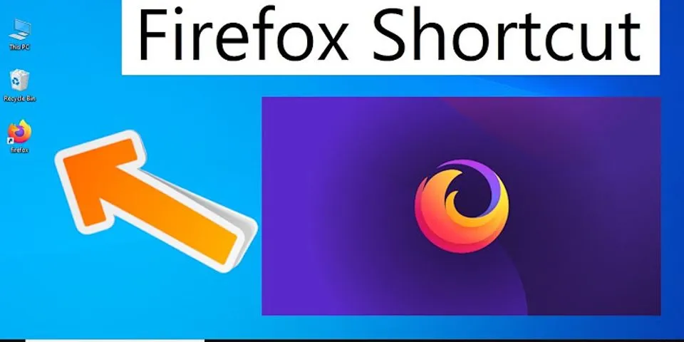 Add Firefox shortcut to desktop Android