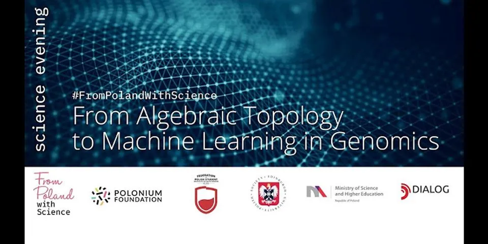 Algebraic topology in machine learning