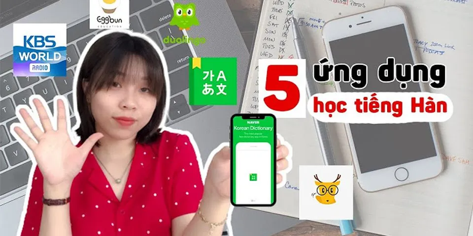 App tự học tiếng Hàn