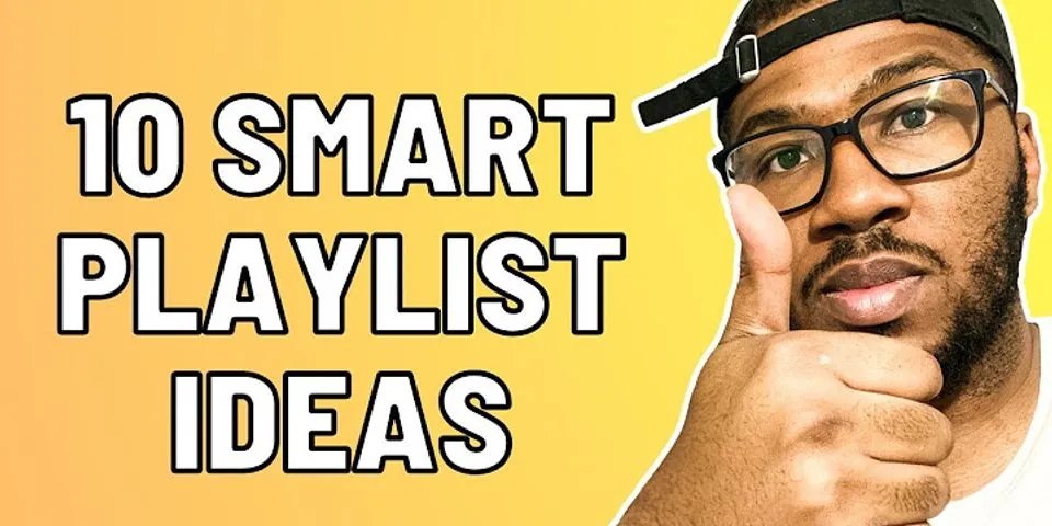 Apple Music smart playlist ideas