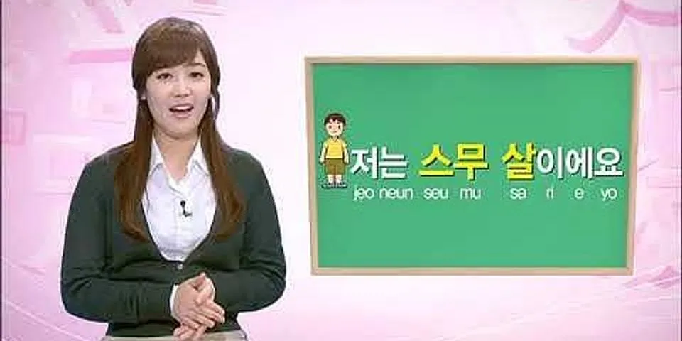 Bạn cùng tuổi tiếng Hàn là gì
