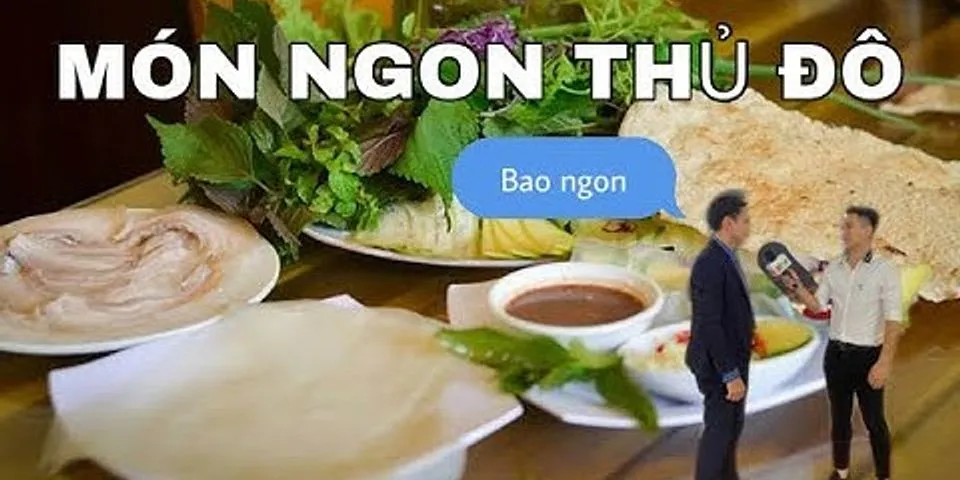 Bánh tráng cuốn thịt heo ngon ở Hà Nội