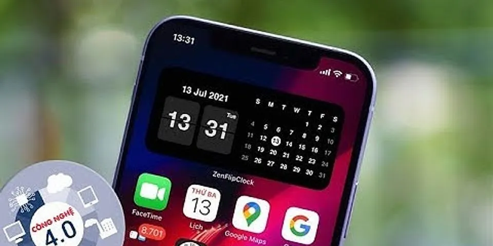 Cách cài đặt ngày giờ trên màn hình điện thoại