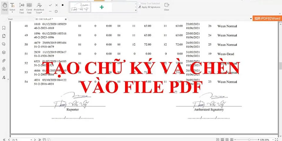 cách cắt ghép con dấu trong file pdf