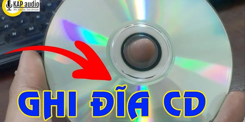 Cách chép file Word vào đĩa CD