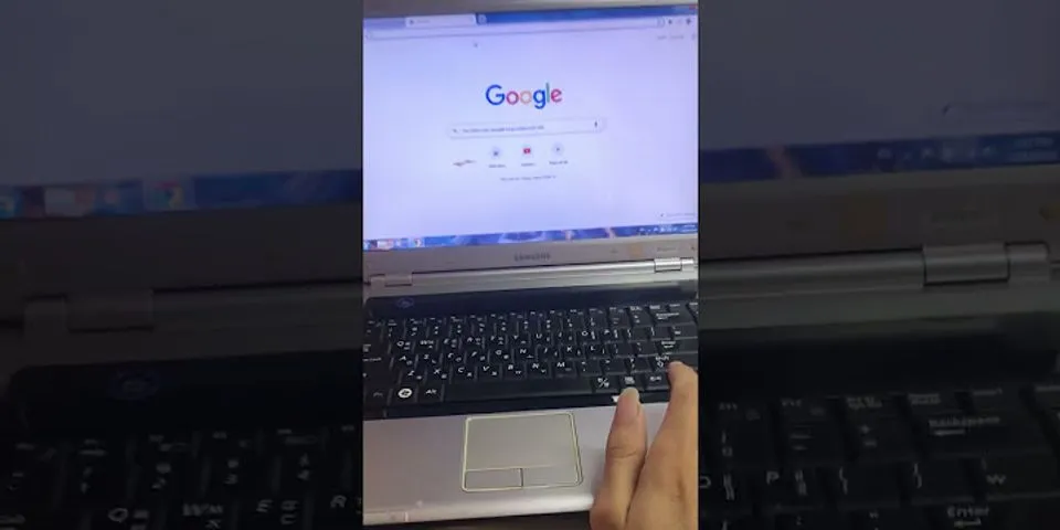 Cách chính bàn phím laptop gõ chữ ra số