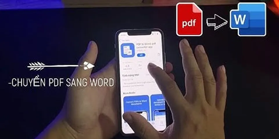 Cách chuyển file sang Word trên điện thoại