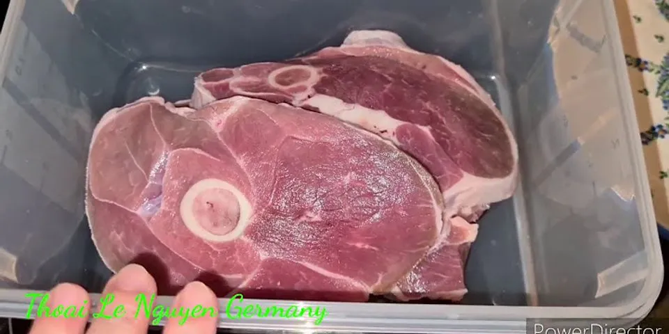 Cách hấp thịt cừu