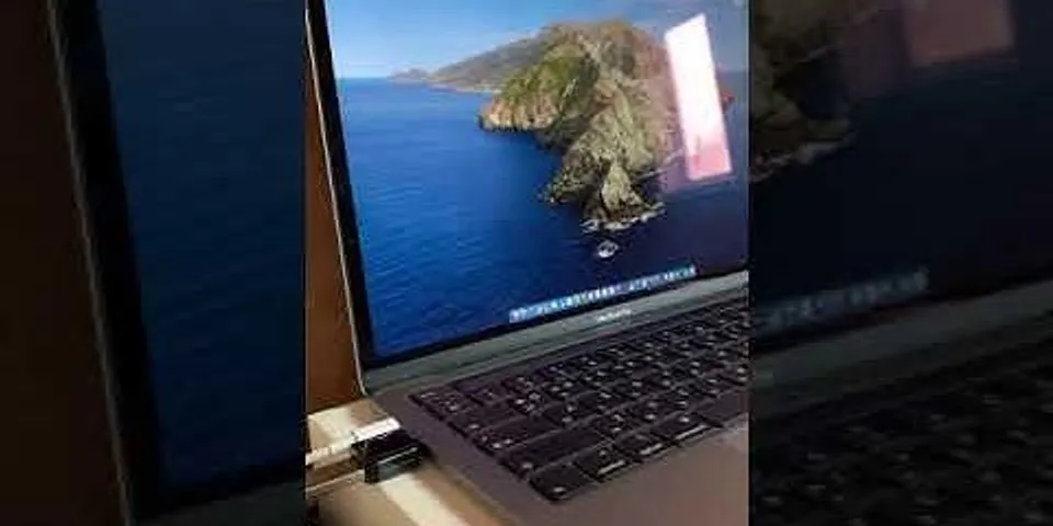 Cách kết nối USB với Macbook