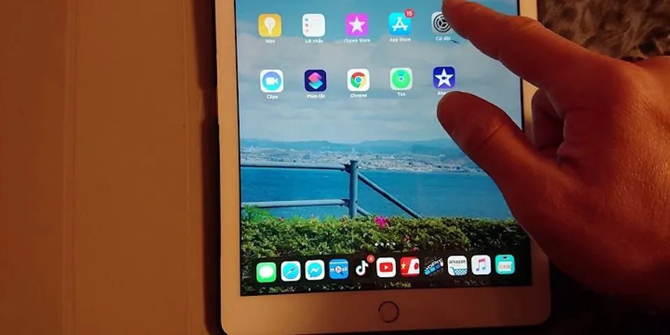 Cách khóa màn hình iPad