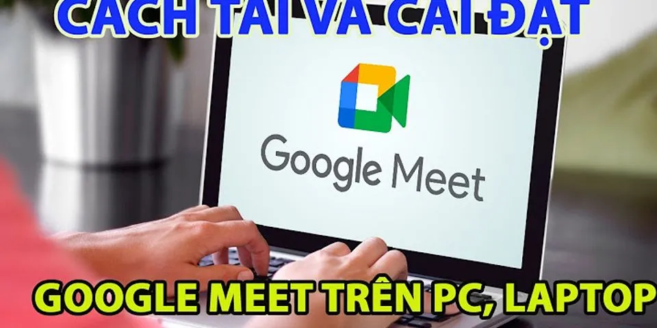 Cách lấy filter trên Google Meet trên máy tính
