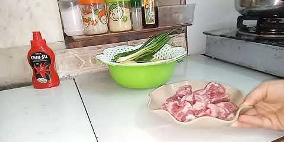Cách nấu canh khoai tây cà rốt sườn