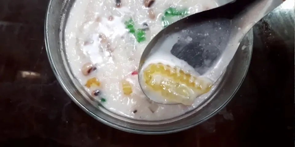 Cách nấu chè đậu trắng bột khoai