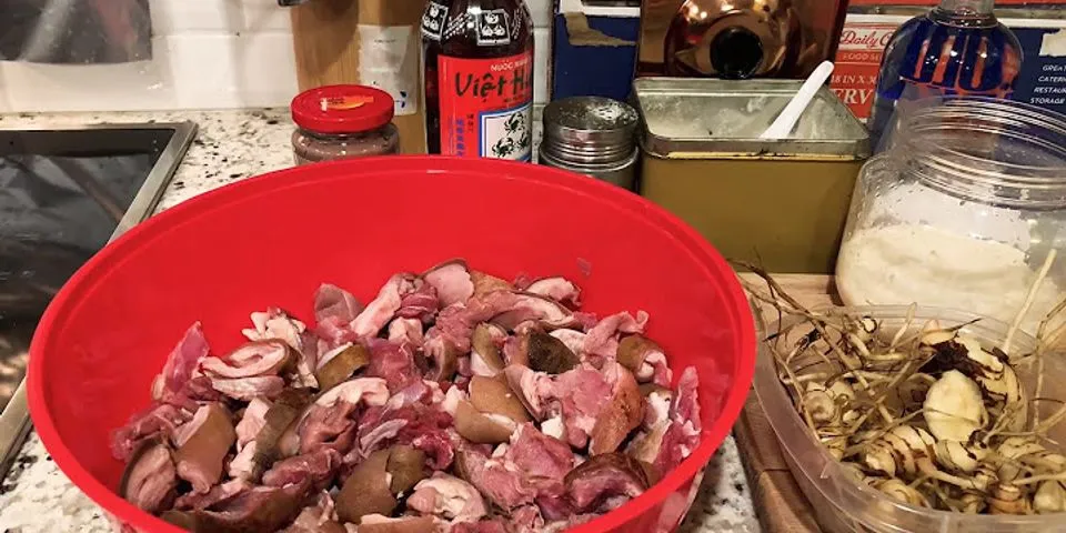 Cách nấu thịt de hầm